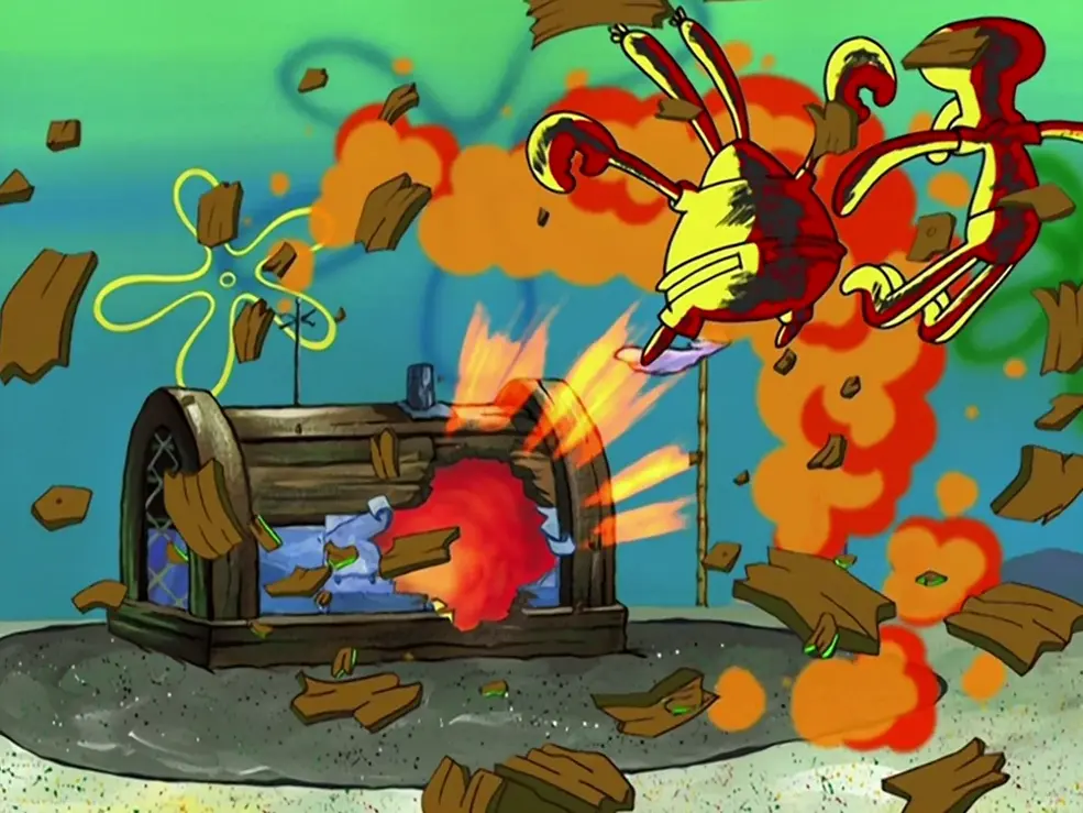 Ledakan Krusty Krab