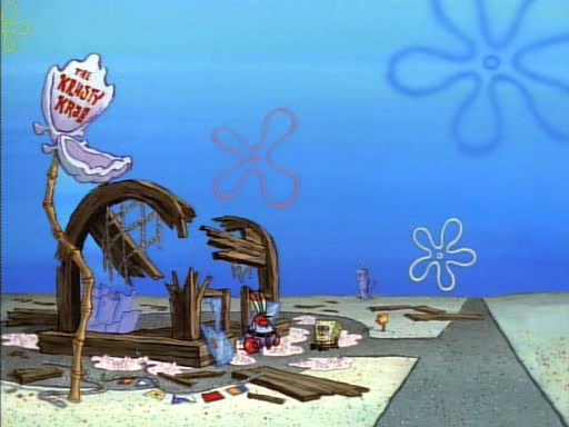Tidak Dapat Kentang Goreng, Seorang Pelanggan Rusak Krusty Krab